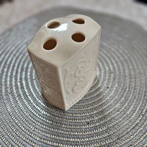 LENOX Mystic Harbor Toothbrush Holder EUC